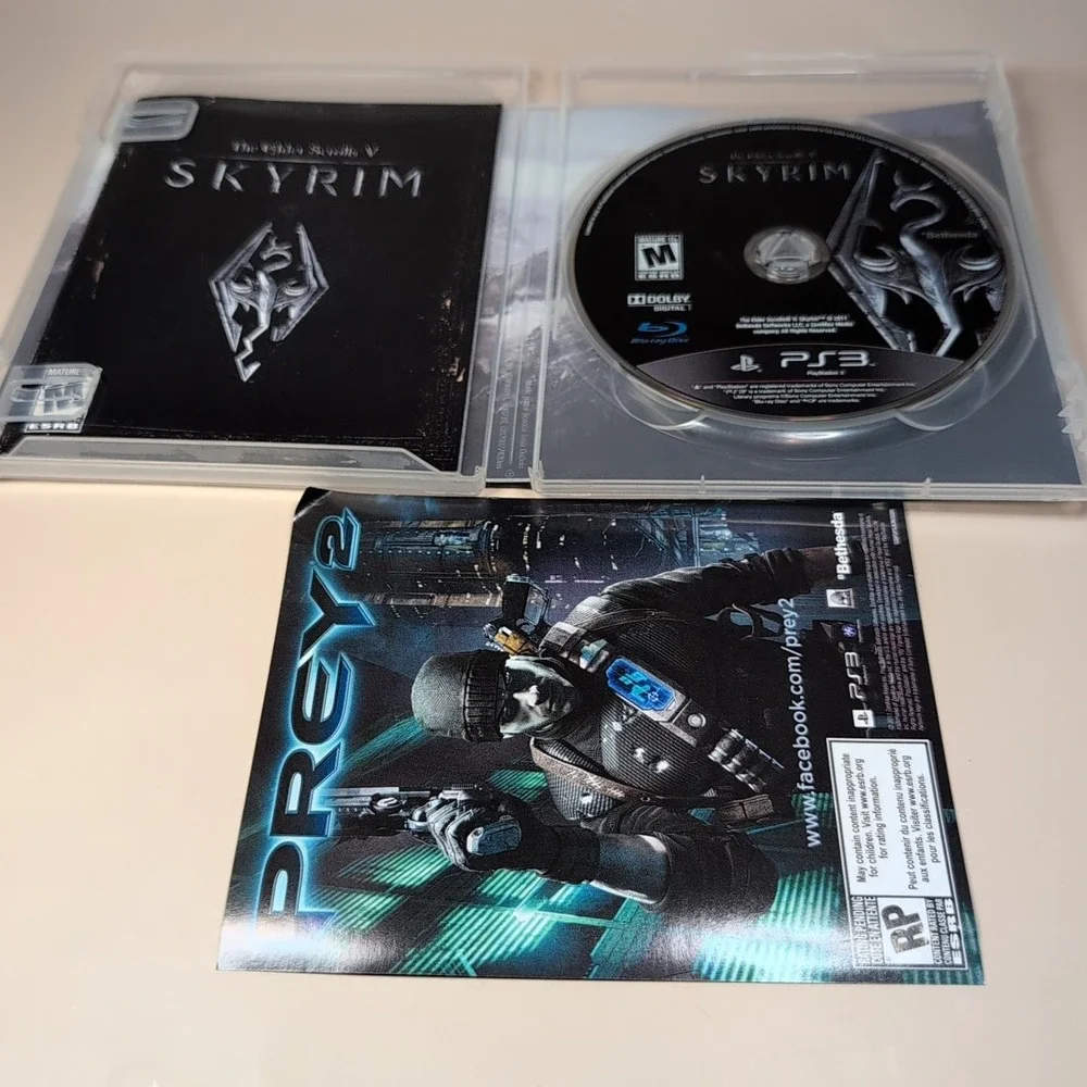 The Elder Scrolls IV: Oblivion GOTY + Skyrim‎ Black Label Sony PlayStation 3 PS3